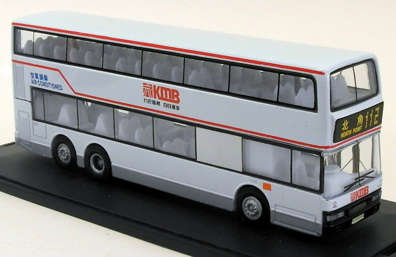 Sun Hing 1/76 Scale Model Bus SH0281 KMB Volvo Olympian Hong Kong